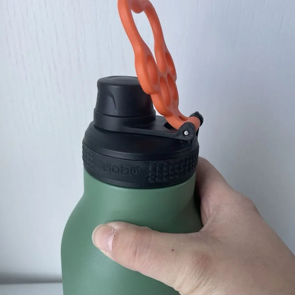 ASOBU 3-in-1 Doggy and Me Insulated Dog Water Bottle Pet Bowl Travel Green NEW